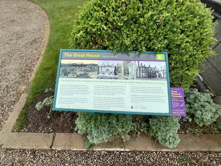 Crane Estate The Great House Sign IMG_2161