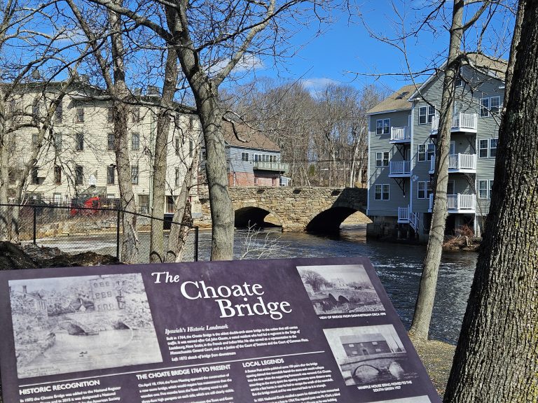Ipswich choate-bridge-plaque