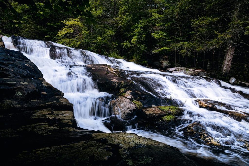 Alt text: Glendale Falls in Western Massachusetts.