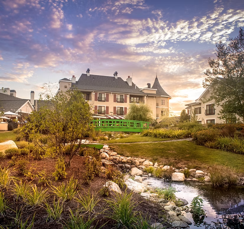 The Mirbeau Inn and Spa Back Gardens Plymouth, MA