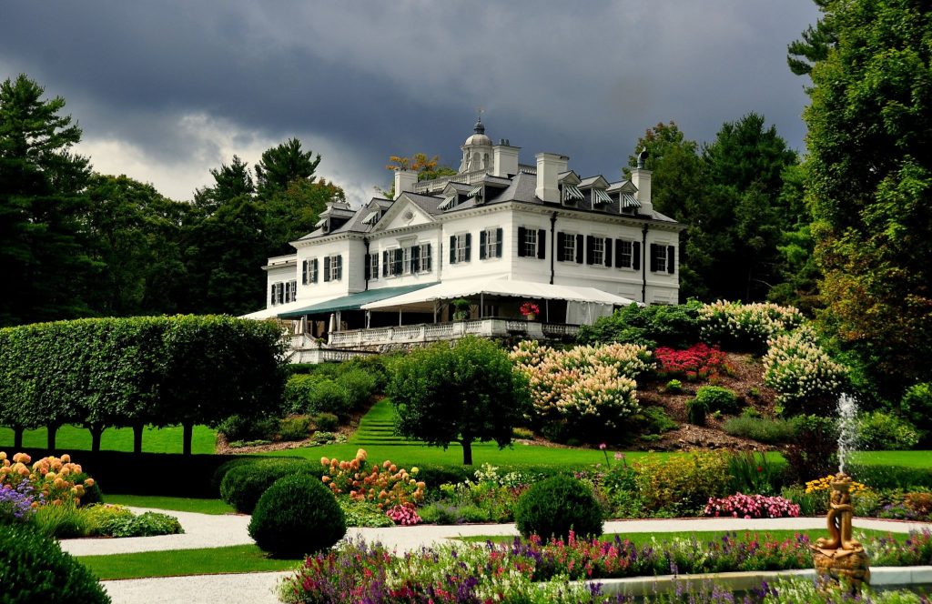  Mount Edith Wharton Cultural Center in the spring Lenox, MA